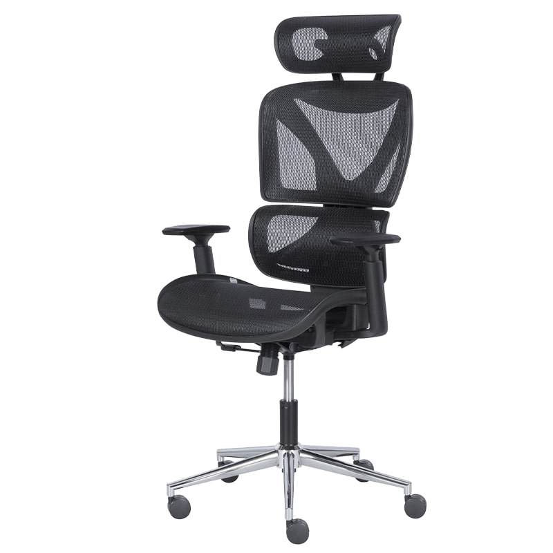 Ергономичен офис стол Carmen Lorient черен